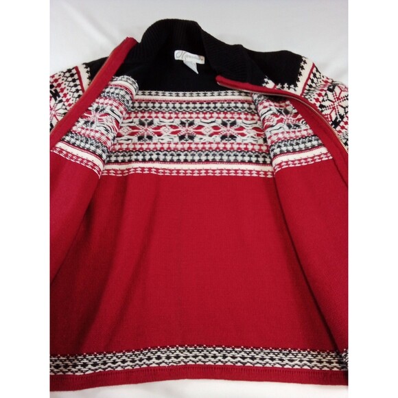 Women's Dress Barn Sweater With Light Shoulder Pads Size Medium - Picture 10 of 11